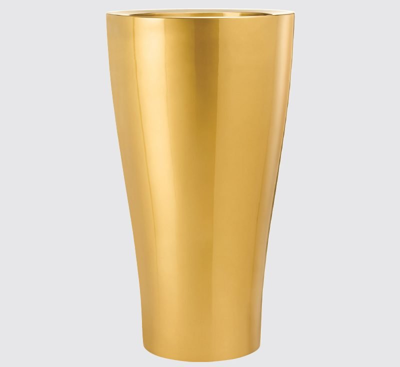 Ergo-Synthetic-Glossy-Gold-Pot-Green-Souq-e1653307169586_d380fc19-dff7-455e-81c7-4231d15e62a0.jpg Classic Golden Pot - Image 1